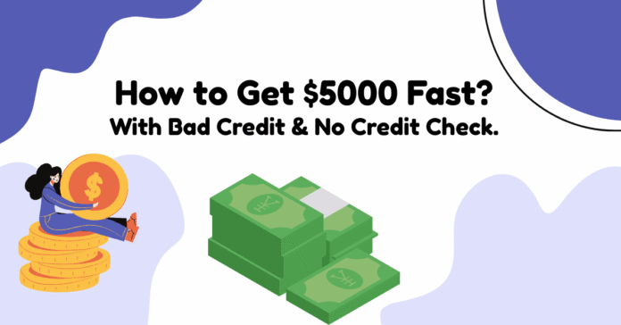 Ways to Get $5000 Quickly, How to Borrow Money with Bad Credit, Legit no Credit Check Loans, Alternatives to Payday Loans, What to do When You Need Money Urgently, How to Get a Loan Without a Credit Check, Fast Cash Without a Job, How to Make $5000 Fast, Debt Solutions for Bad Credit, Financial Help with Bad Credit